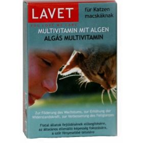 LAVET Macskáknak ALGÁS multivitamin 50db tabl.