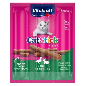 VK Cat Stick Mini Kacsa Nyúl 3x6g Macska Jutalomfalat