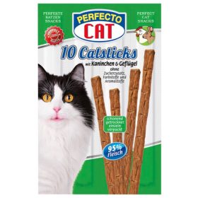   Perfecto Cat Húsrúd Nyúl-Csirke 10db 50g* Jutalomfalat Macska
