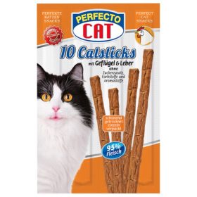 Perfecto Cat Húsrúd Máj-Csirke 10db 50g * Jutalomfalat