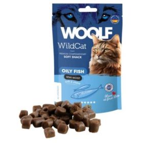 Woolf Wildcat Snacks Olajos Hal 50g Macska