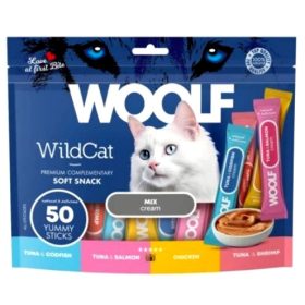Woolf Wildcat Krémsnack MIX 50x14g Macska
