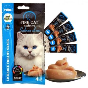 Fine Cat Exclusive Krémsnack LAZAC 4x15g Macska