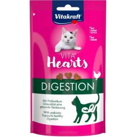 Vita Hearts Digestion Cicáknak 40g Csirke jutalomfalat