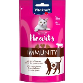 Vita Hearts Immunity Cicáknak 40g Marha jutalom falat