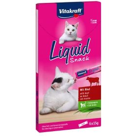 Cat Liquid Marha Inulin 6x15g Macska Vitakraft Jutalomfalat