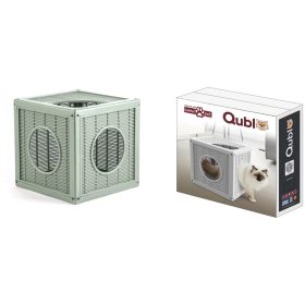 Bújó Kocka Zöld QUBLO 35x35x35cm Műanyag