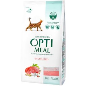 Macska Adult Száraztáp 1,5kg Steril Marha