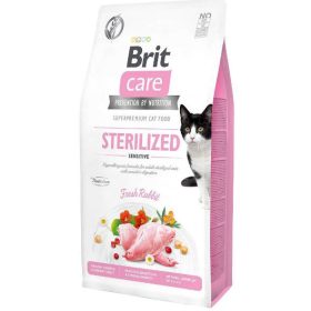 Brit Care Cat 2kg Sterilized Sensitive Rabbit Grain free