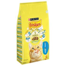 Friskies Macska 10kg Lazac Zöldség