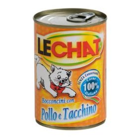 Lechat Macska Konzerv 400g Csirke Pulyka