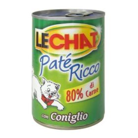 Lechat Macska Konzerv 400g Nyulas