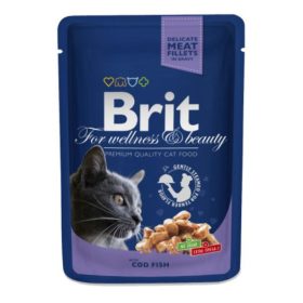 Brit Premium Cat 24x100g AluTasak Cod Fish Nedvestáp Macska