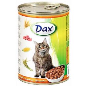 Dax Macska 415g Baromfis konzerv
