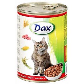 Dax Macska 415g Marhás konzerv