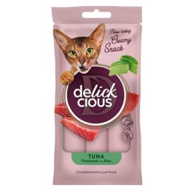 Delickcious Macska Creamy Snack 60g Tonhal AloeVera
