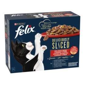   Felix Deliciously Sliced 12x80g Házias Válogatás Aszpikban
