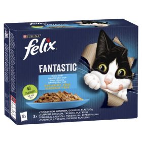 Felix Fantastic 12x85g Halas Válogatás Aszpikban