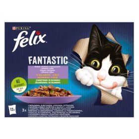 Felix Fantastic 12x85g Házias Vál. Zöldség Aszpikban