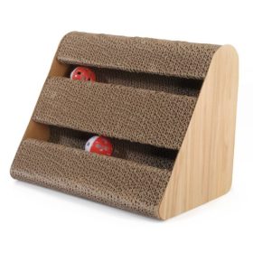 Kaparótábla 2 golyóval 27x18x21cm Macskagyökérrel