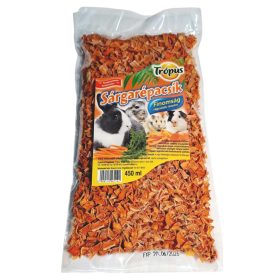 Trópus rágcsáló finomság sárgarépa 130g
