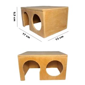 Deguház Lapos 05 18x13,5x9,5cm rétegelt lemez